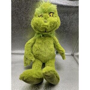 Dr Seuss Grinch Aurora 16" Green Plush Stuffed Toy